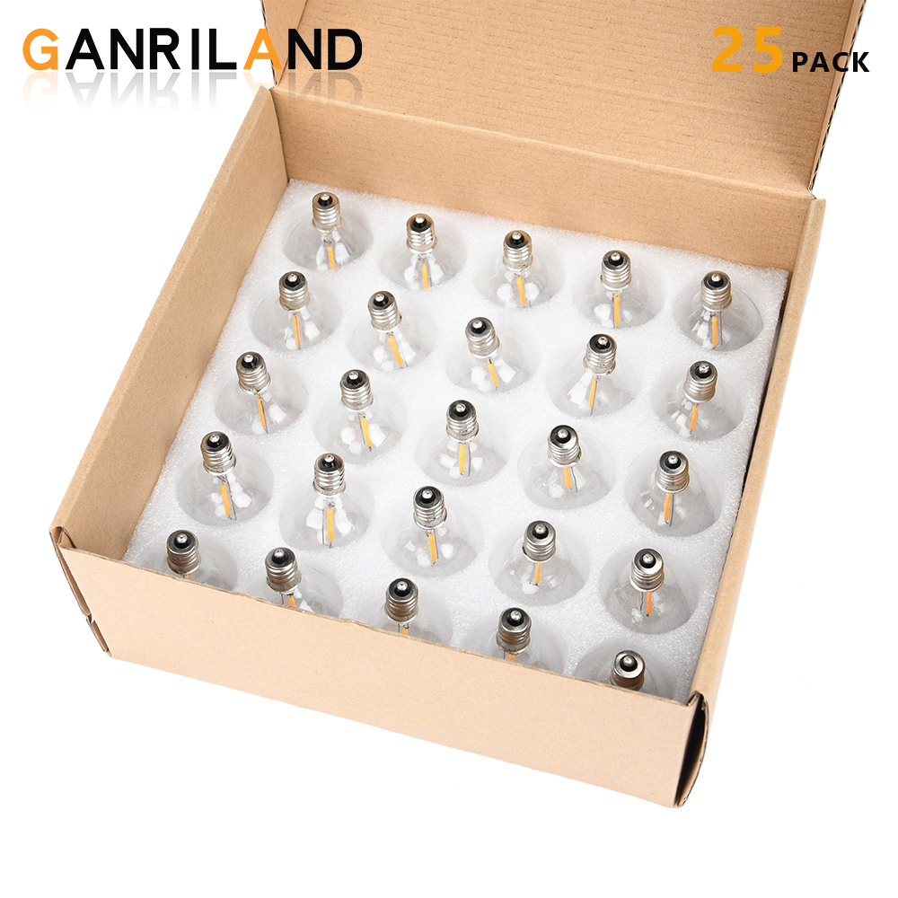 Ganriland 25pcs LED ڿ   G40 E12 1W  ..